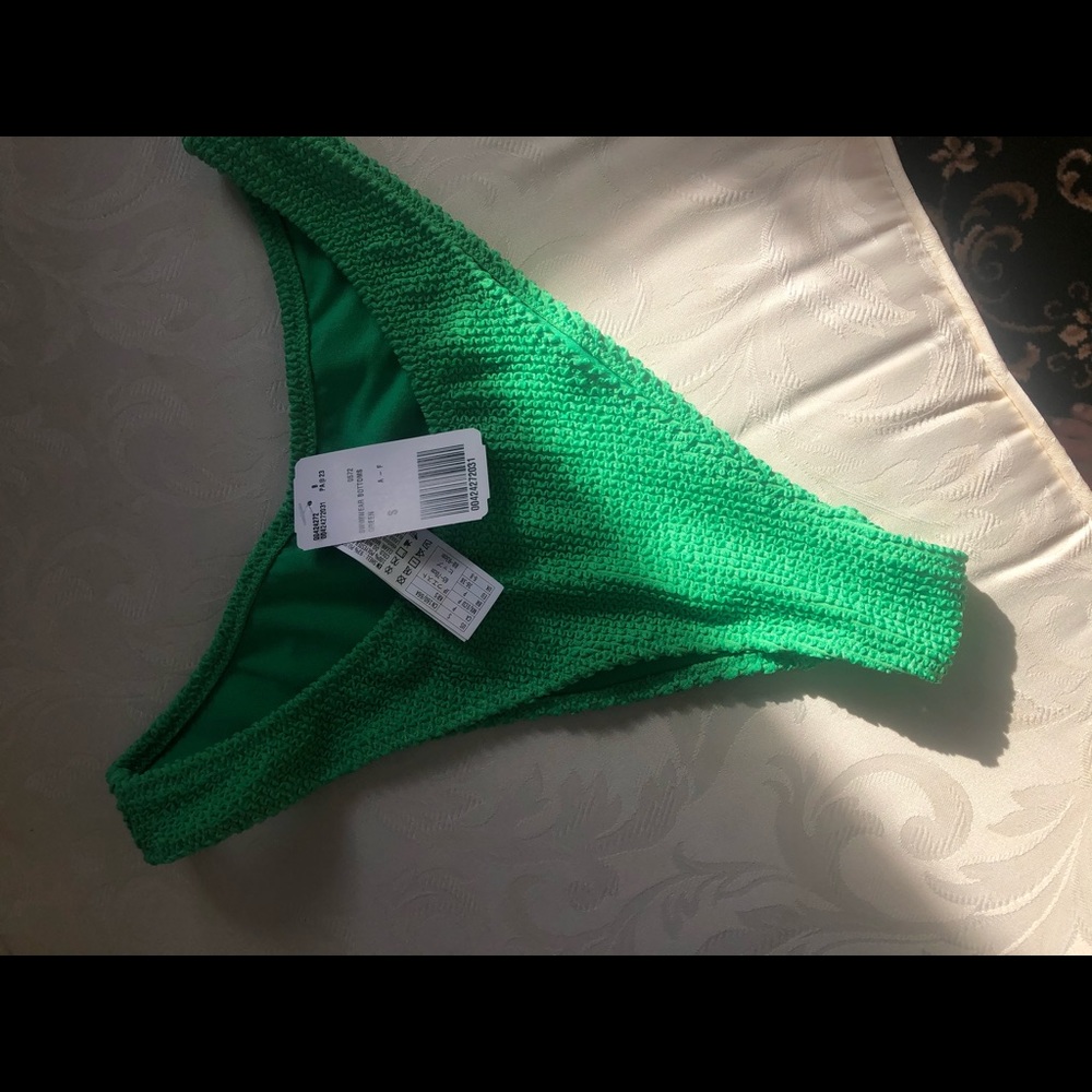 Green bathing suit bottom